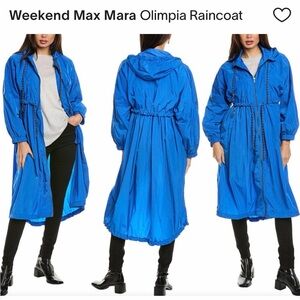 Weekend Max Mara Olimpia Raincoat- Woman’s Size 2